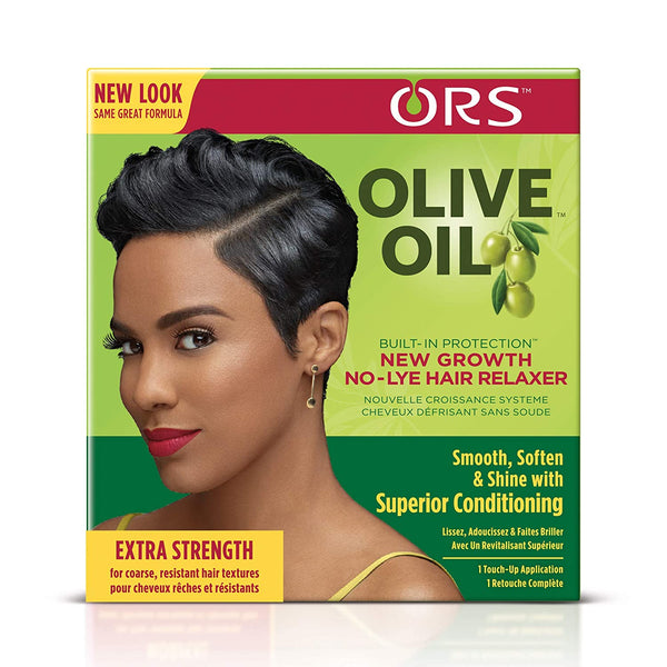 ORS - Olive Oil New Growth No-Lye Hair Relaxer Kit EXTRA STRENGTH
