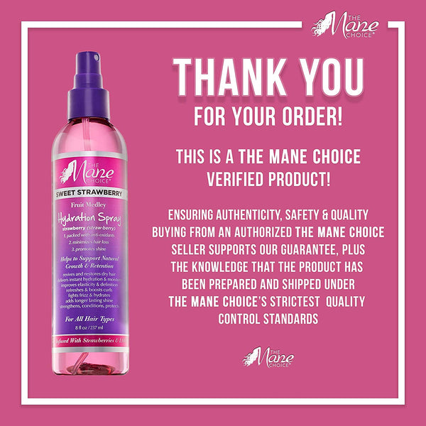 The Mane Choice - Sweet Strawberry Fruit Medley Hydration Spray