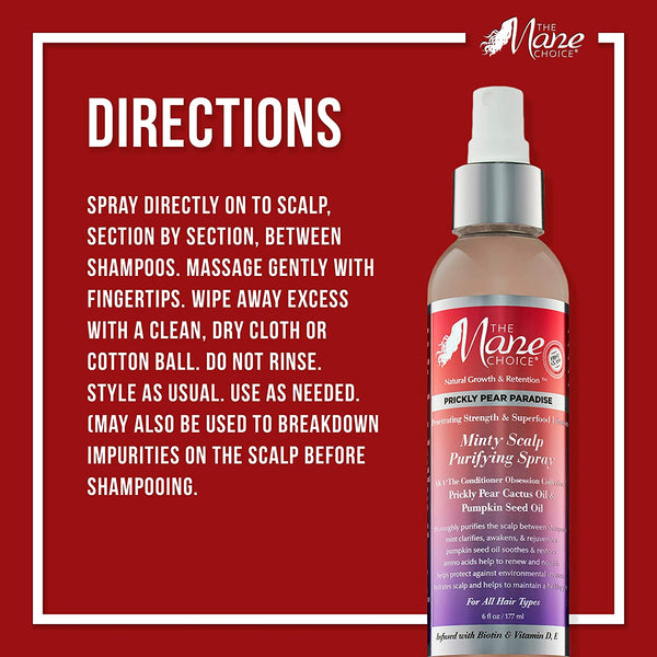 The Mane Choice - Prickly Pear Paradise Minty Scalp Spray