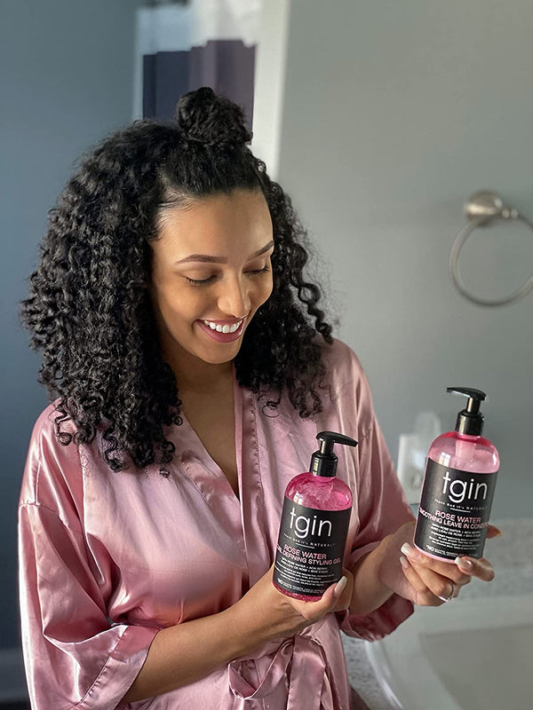 tgin - Rose Water Curl Defining Styling Gel