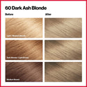REVLON - COLORSILK Beautiful Color Permanent Hair Dye Kit 60 DARK ASH BLONDE