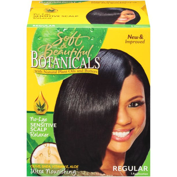 Soft & Beautiful - Botanicals No-Lye Sensitive Scalp Relaxer REGULAR