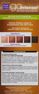 SoftSheen Carson - Dark & Lovely Go Intense! #11 BRIGHT BLONDE