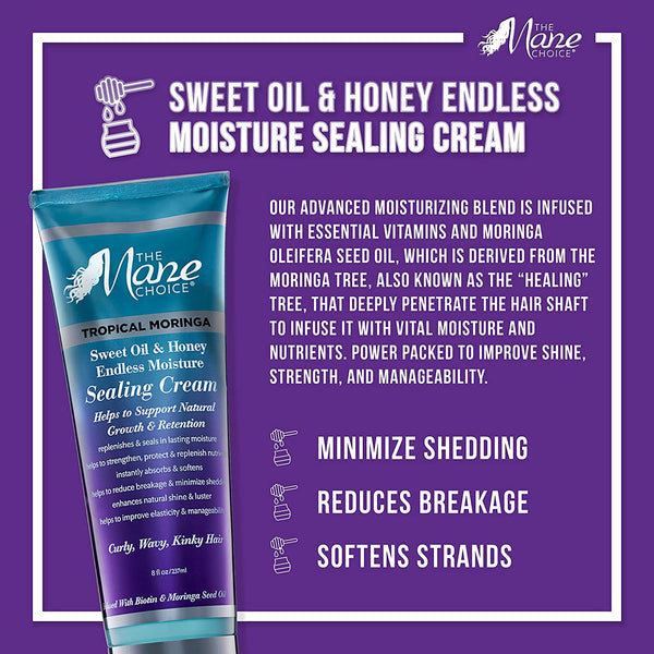 The Mane Choice - Sweet Oil and Honey endless Moisture Sealing Cream