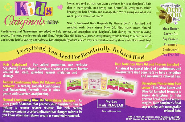 Africa's Best - Kids Originals Natural Conditioning No-Lye Relaxer System REGULAR