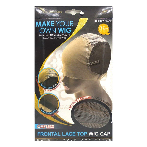 Qfitt - Capless Ear To Ear Frontal Lace Top Wig Cap