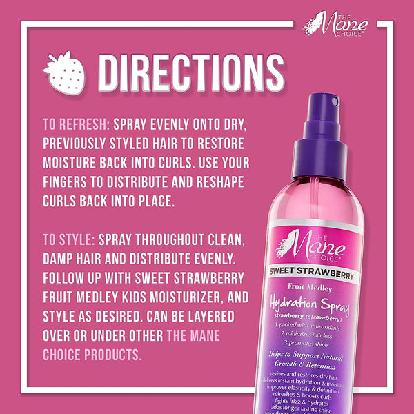 The Mane Choice - Sweet Strawberry Fruit Medley Hydration Spray