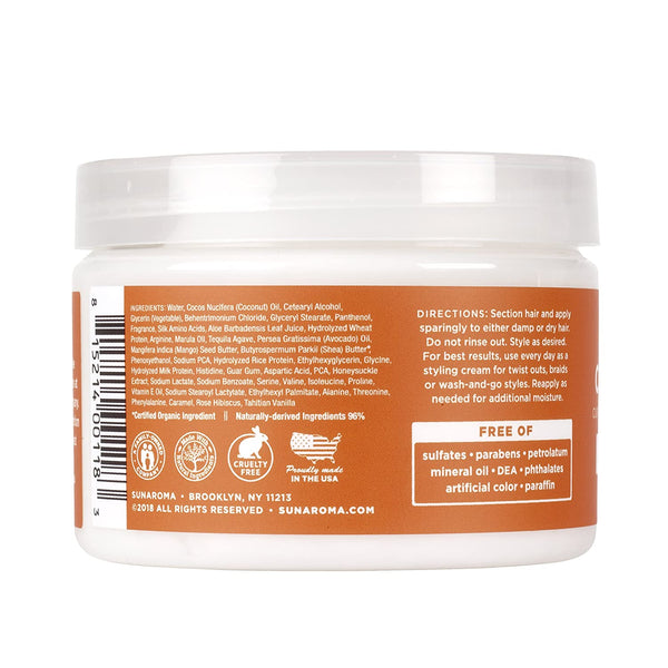 SUNAROMA - Coconut Oil Curl Defining Leave-In Conditioner
