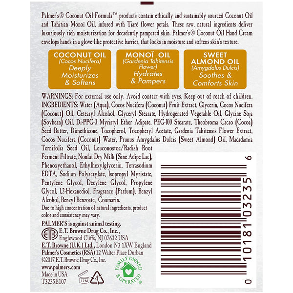 PALMER'S - Coconut Oil Hand Cream