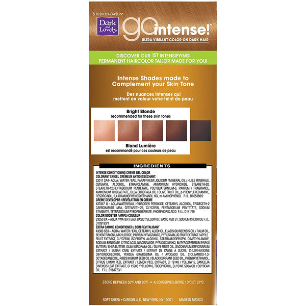 SoftSheen Carson - Dark & Lovely Go Intense! #11 BRIGHT BLONDE