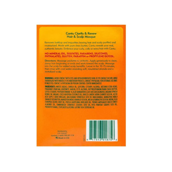 Cantu - Shea Butter For Natural Hair Clarify & Renew hair & Scalp Masque