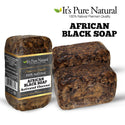 It's Pure Natural - Premium Quality 100% Natural African Black Soap Activated Charcoal
