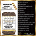 It's Pure Natural - Premium Quality 100% Natural African Black Soap Coconut Oil