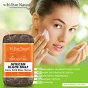 It's Pure Natural - 100% Natural African Black Soap Extra Rich Shea Butter