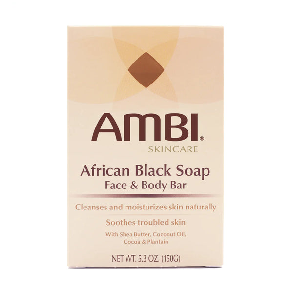 AMBI - African Black Soap Face & Body Bar