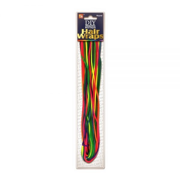 BT - DIY BRAIDING HAIR WRAPS – 2MM ROUND (14 COLORS)