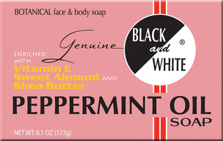Black & White - Genuine Peppermint Oil Soap