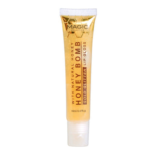 MAGIC COLLECTION - Honey Bomb Gold Glitter Lip Gloss