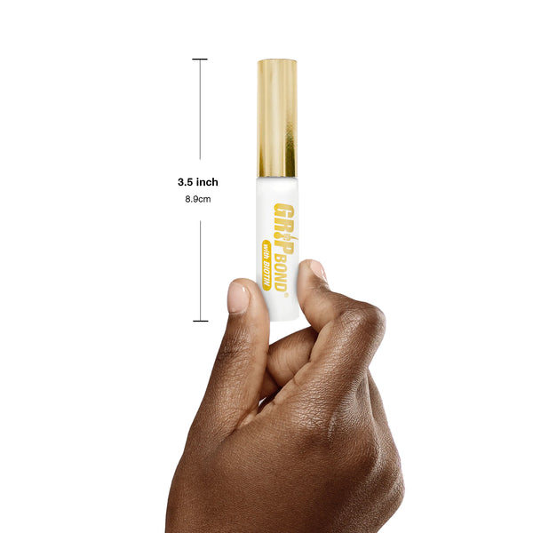 EBIN - GRIP BOND LASH ADHESIVE WITH BIOTIN - WHITE / BRUSH
