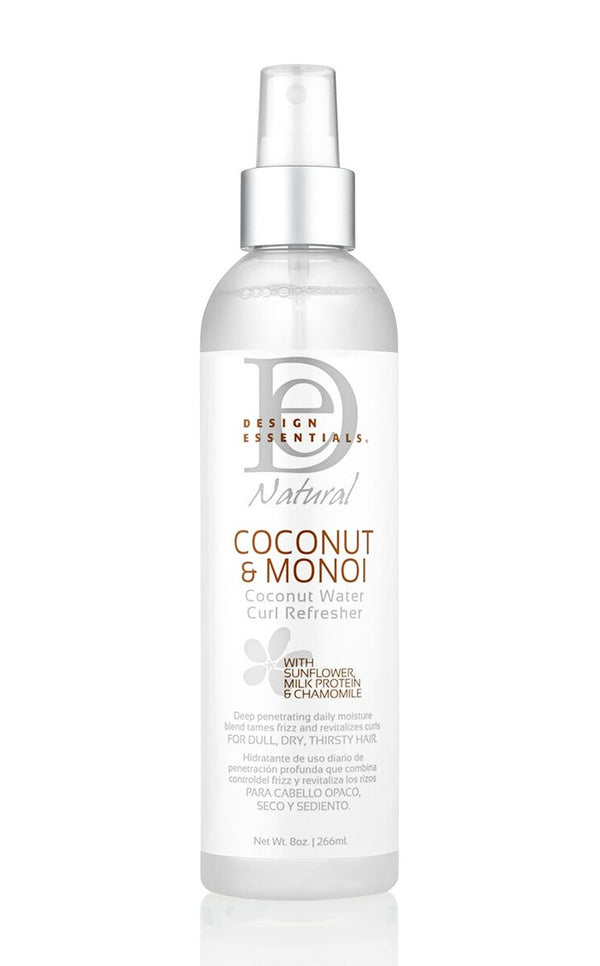 DESIGN ESSENTIALS - Coconut and Monoi Coconut Water Curl Refresher