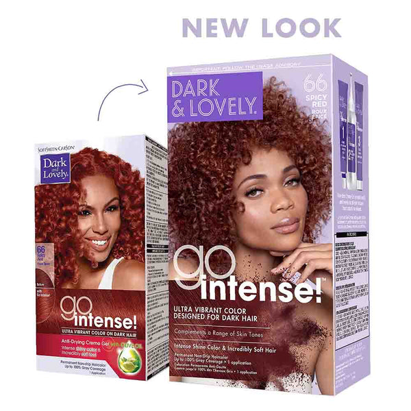 SoftSheen Carson - Dark & Lovely Go Intense! #66 SPICY RED