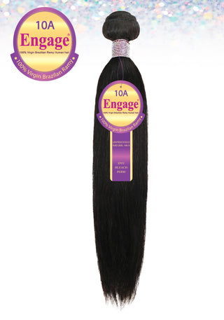 ENGAGE - 10A UNPROCESSED VIRGIN HAIR STRAIGHT (HUMAN)