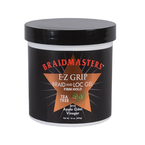 BRAID MASTERS - EZ GRIP BRAID and LOC GEL Tea Tree with Apple Cider Vinegar FIRM HOLD