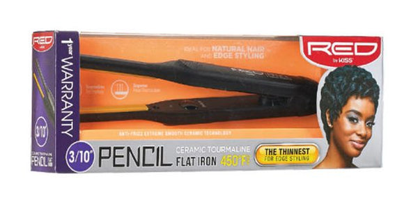 KISS - RED 3/10' FLAT IRON