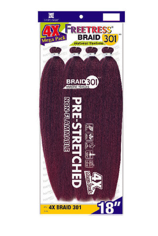 FREETRESS - 4X PRE-STRETCHED 301 18"