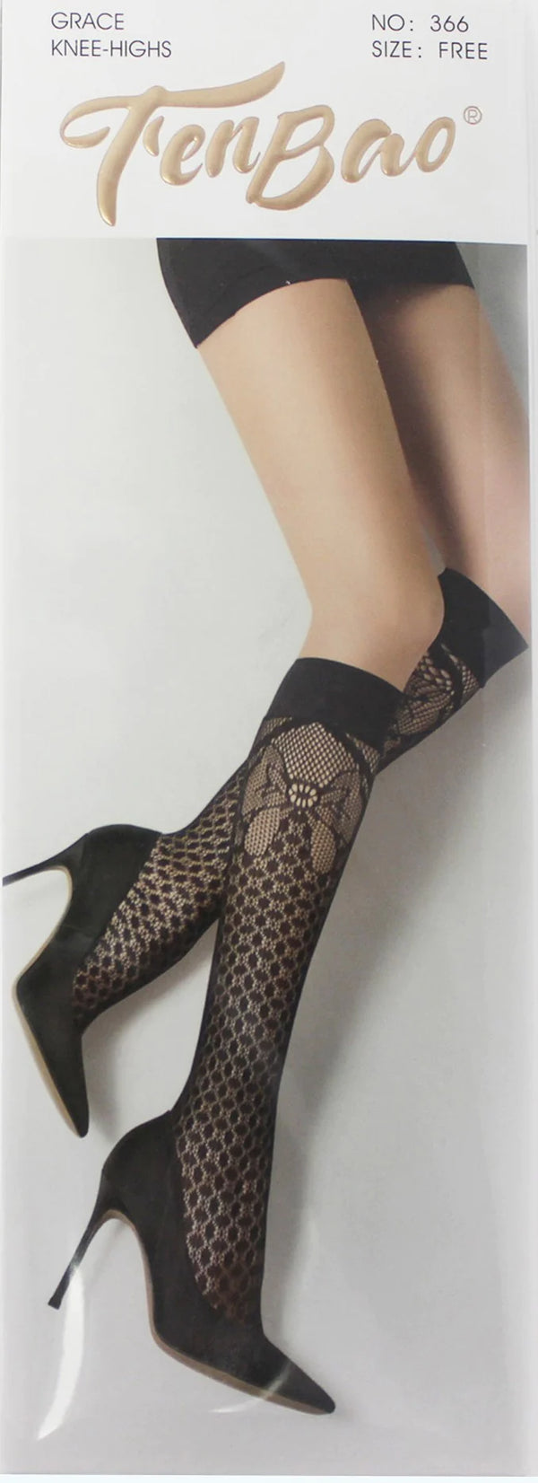 FEN BAO - Dana Knee-Highs BLACK (#GPHAK366)