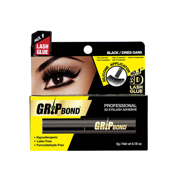 EBIN - GRIP BOND LATEX-FREE LASH ADHESIVE BLACK