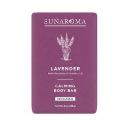 SUNAROMA - Lavender Calming Body Bar