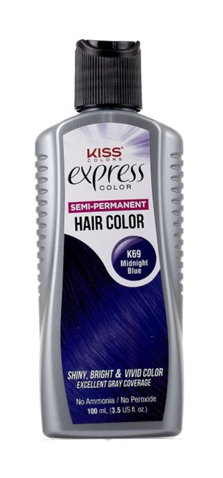 Buy k69-midnight-blue KISS - Express Color Semi-Permanent Hair Color Variants