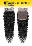 NO BRAND - 9A Unprocessed Virgin Hair 4X4 Closure  BOHEMIAN CURL (HUMAN)