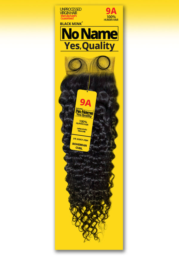 NO BRAND - 9A Unprocessed Virgin Hair 4X4 Closure  BOHEMIAN CURL (HUMAN)