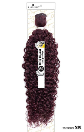Buy 530-burgundy ORGANIQUE - WATER CURL 24" (BLENDED)