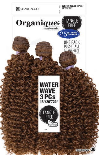 Buy 30-auburn ORGANIQUE - WATER WAVE 3PCS 18"20"22" (BLENDED)