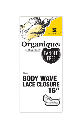 ORGANIQUE - BODY WAVE LACE CLOSURE 16"
