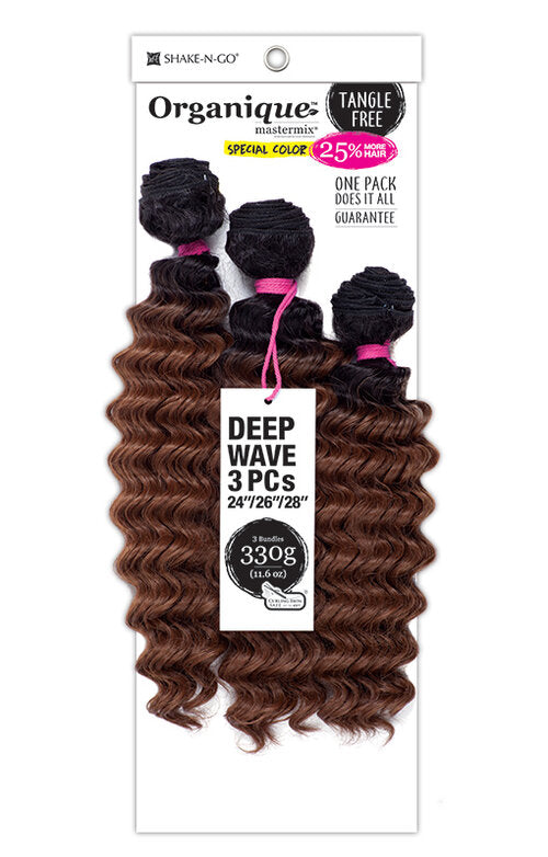 ORGANIQUE - DEEP WAVE 3PCS 24"/26"/28" (BLENDED)