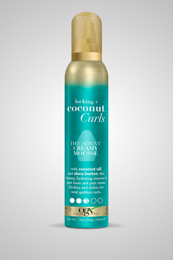OGX - Locking+Coconut Curls Decadent Creamy Mousse