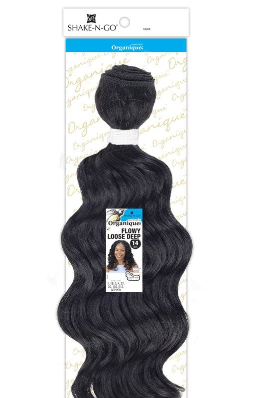 ORGANIQUE - FLOWY LOOSE DEEP 14" (BLENDED)