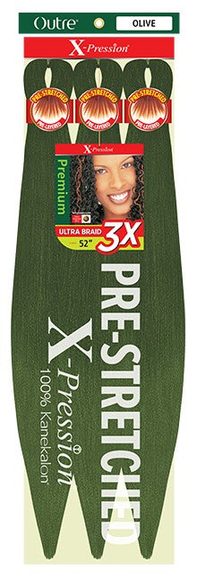 OUTRE - X-PRESSION PRE-STRETCHED BRAID 3X 52