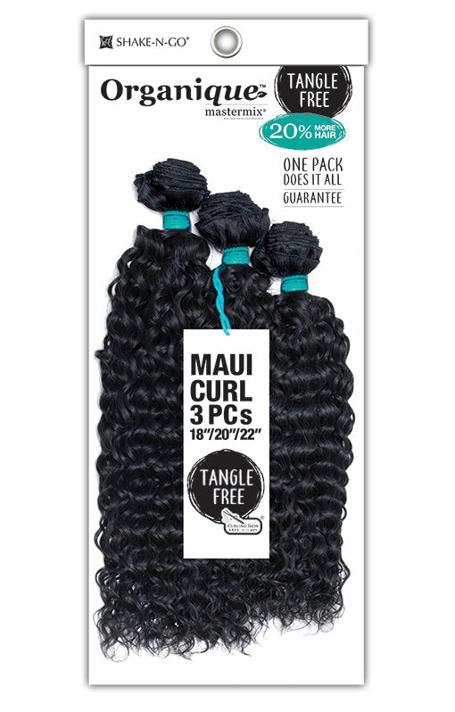 ORGANIQUE - MAUI CURL 3PCS 18"/20"/22" (BLENDED)
