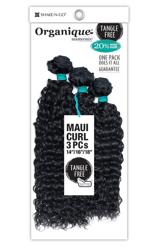 ORGANIQUE - MAUI CURL 3PCS 14"16"18" (BLENDED)
