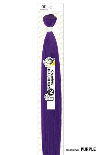 Buy purple ORGANIQUE - STRAIGHT 24" (BLENDED)