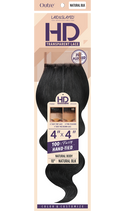 OUTRE - HH LAID & SLAYED - 4X4 HD NATURAL BODY LACE CLOSURE