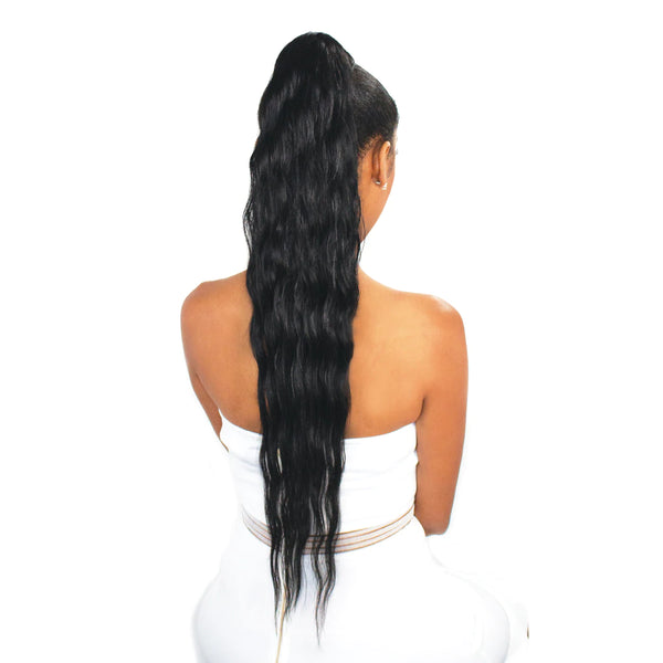 EVE HAIR - PLATINO PONY TAIL WEAVE MALAYSIAN WAVE 24"