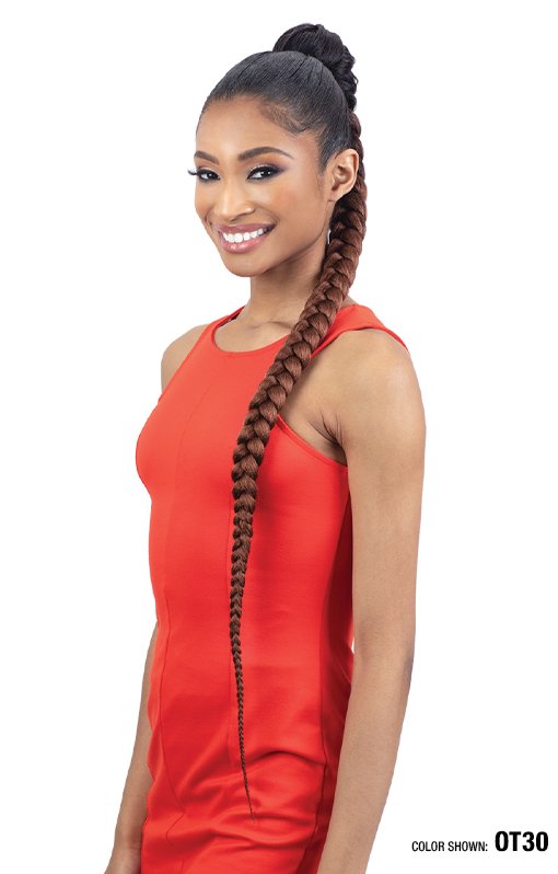 FREETRESS - EQUAL PRE-STRETCHED BRAIDED PONYTAIL 38"