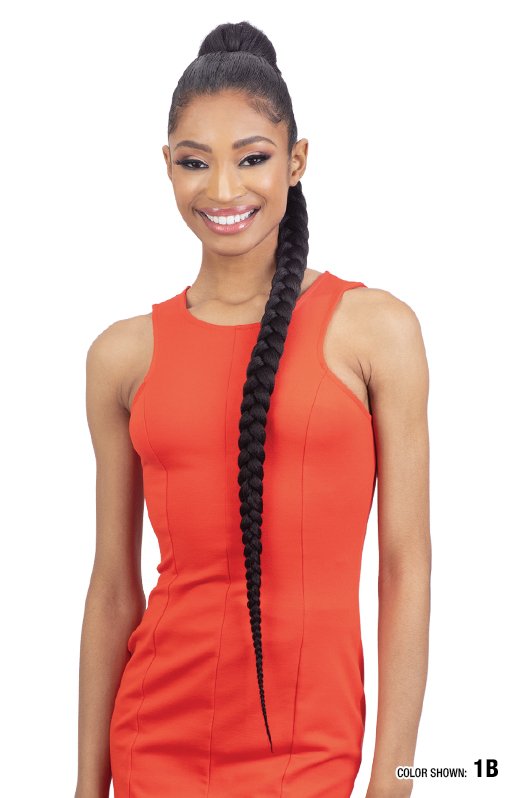 FREETRESS - EQUAL PRE-STRETCHED BRAIDED PONYTAIL 38"