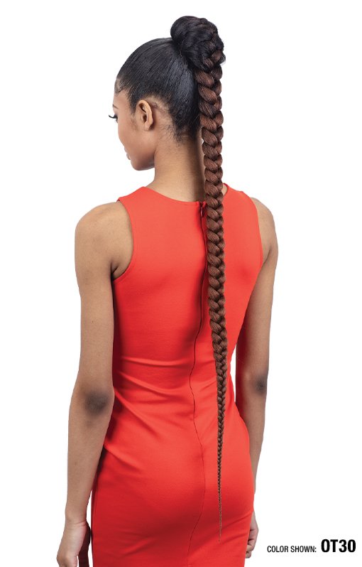 FREETRESS - EQUAL PRE-STRETCHED BRAIDED PONYTAIL 38"